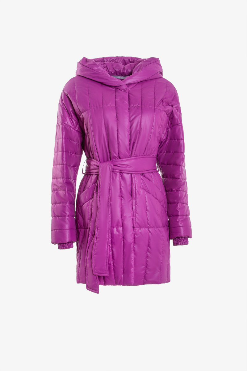 Женское пальто Elema 5-9908-1-164 фуксия
