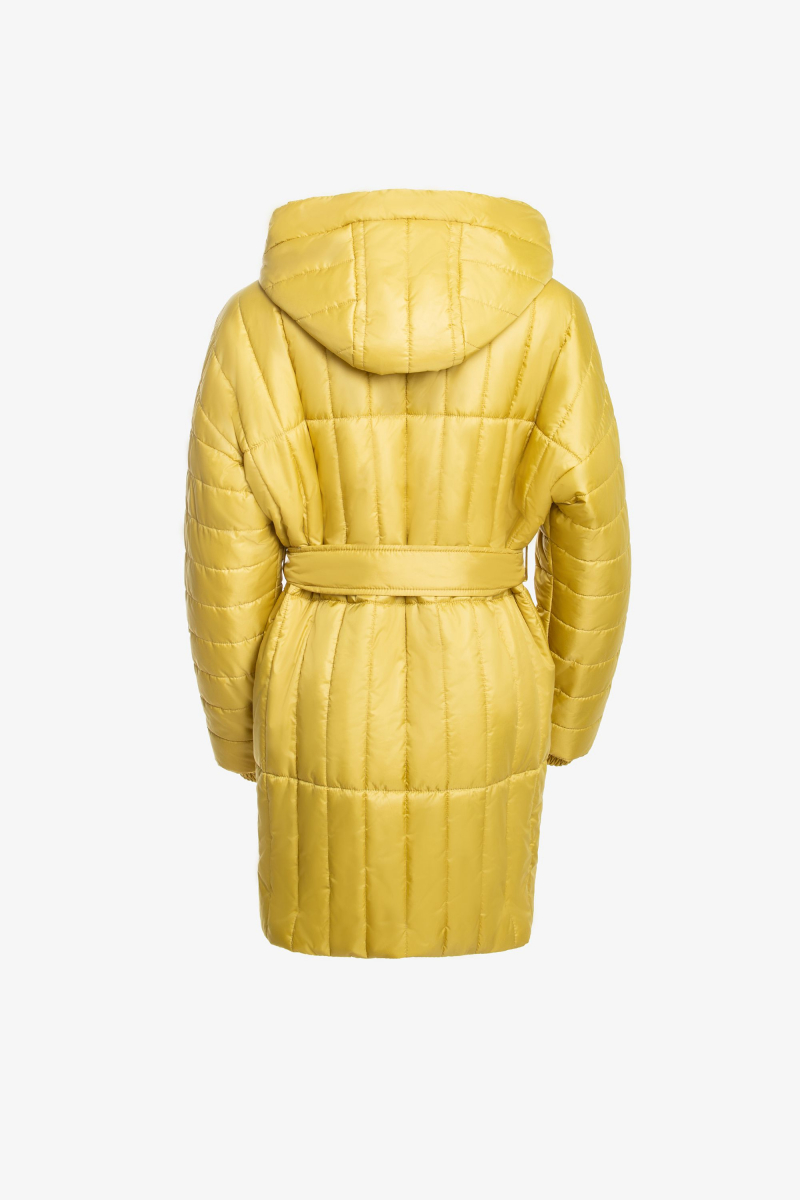 Женское пальто Elema 5-9908-1-170 горчица