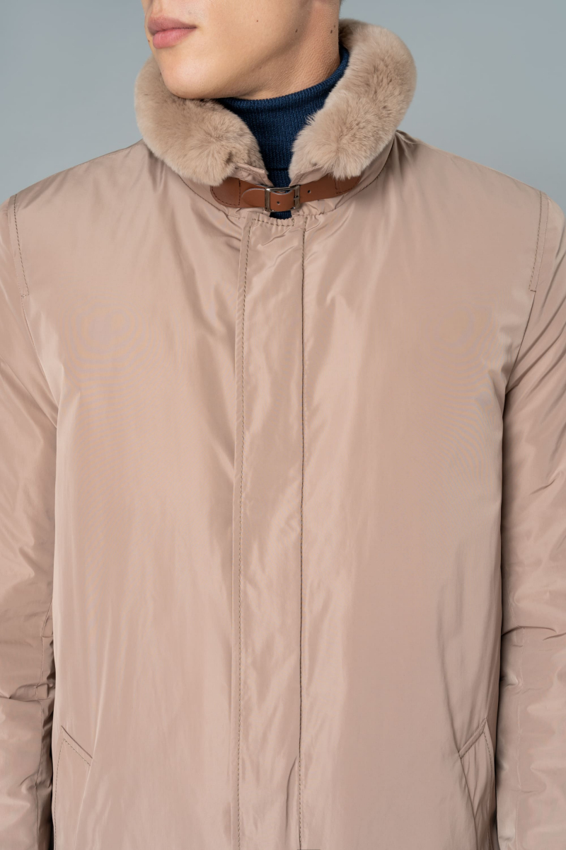 Куртки Elema 5М-9472-1-176 бежевый