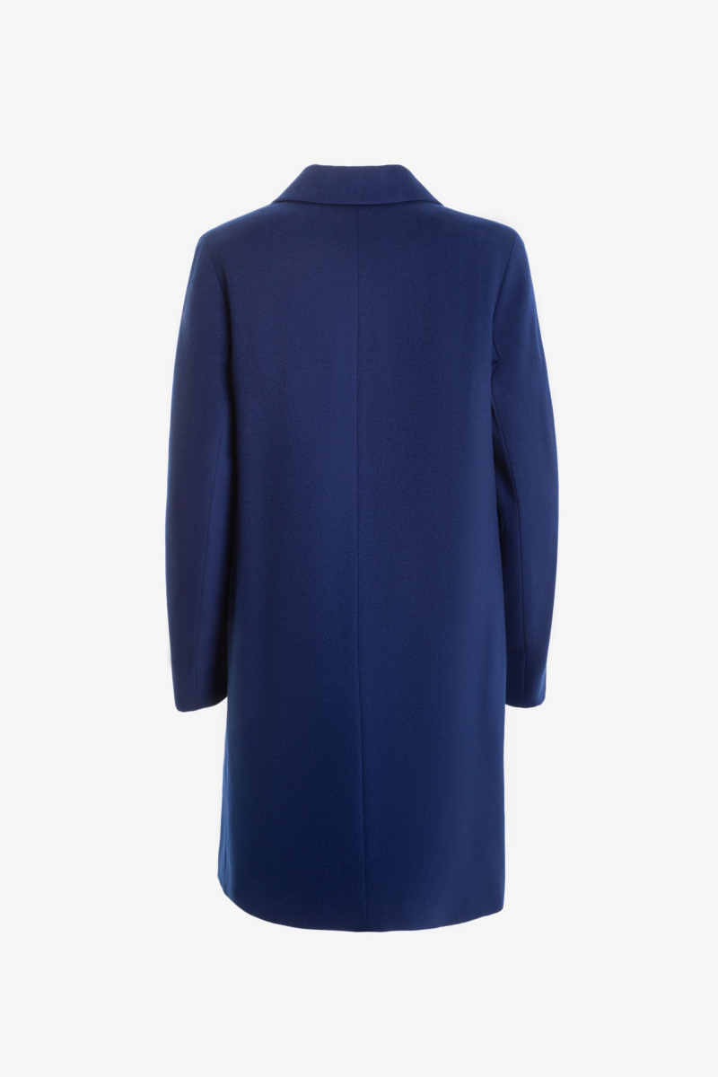Женское пальто Elema 6-11209-1-164 тёмно-синий