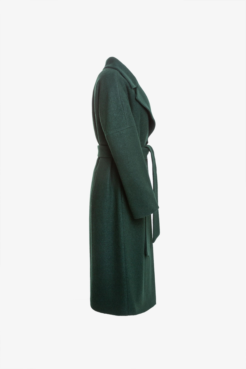 Женское пальто Elema 6-11210-1-164 зелёный