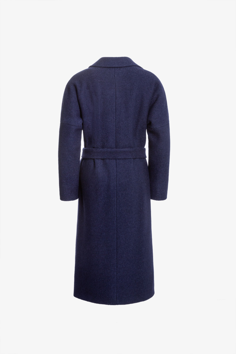 Женское пальто Elema 6-11210-1-164 тёмно-синий