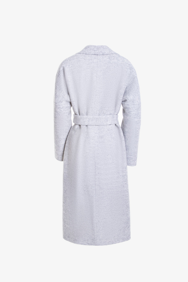 Женское пальто Elema 6-11210-1-170 серый_меланж