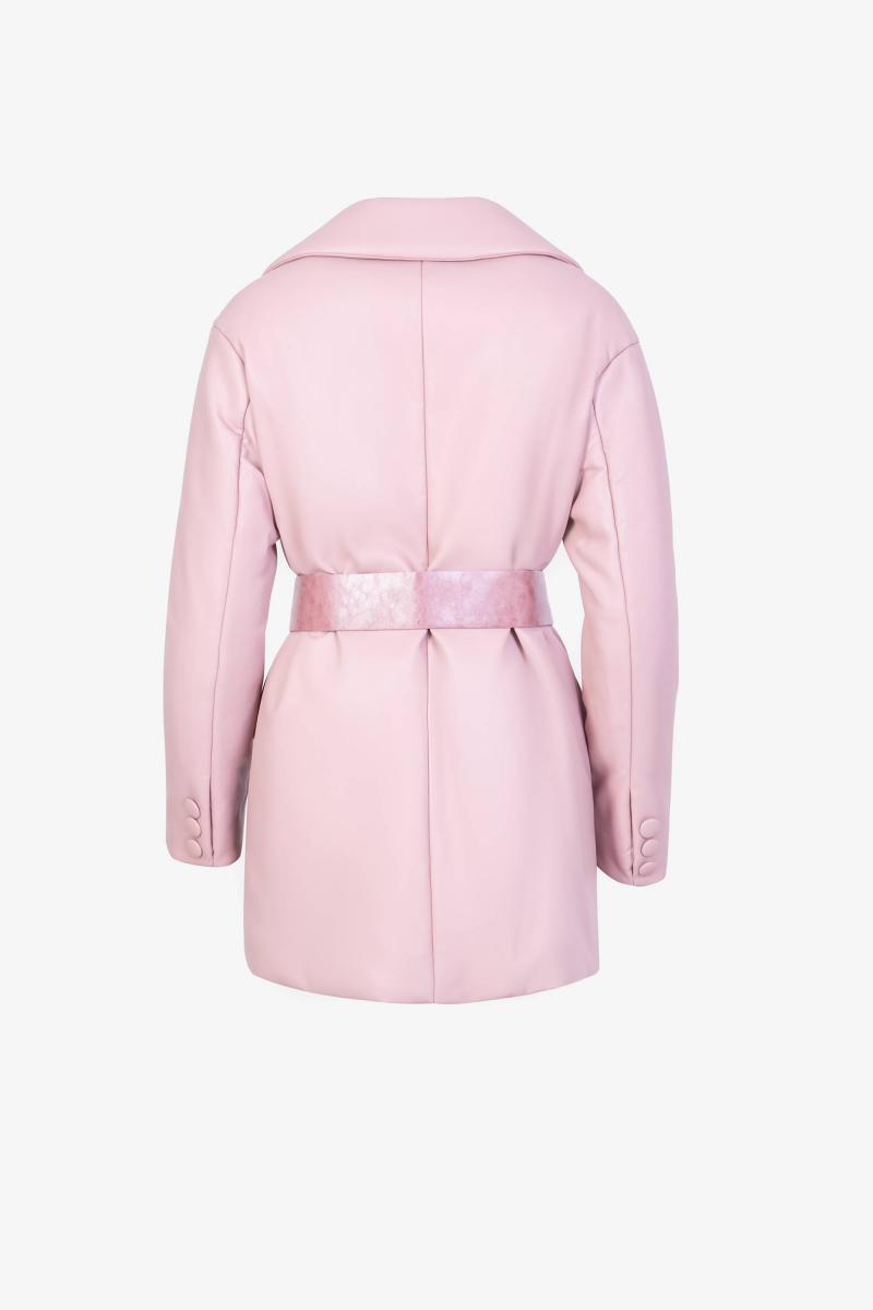 Женское пальто Elema 6-11236-1-170 розовый