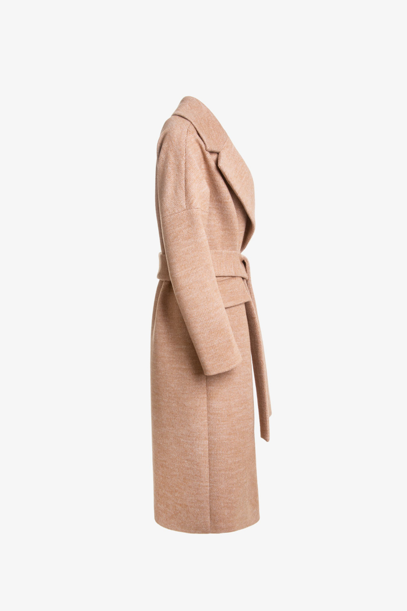 Женское пальто Elema 1-113661-1-164 бежевый
