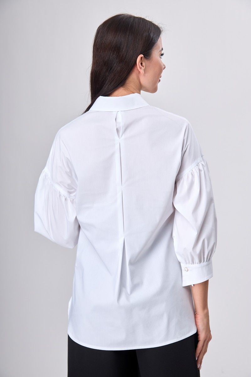 Блузы Anelli 610 белый