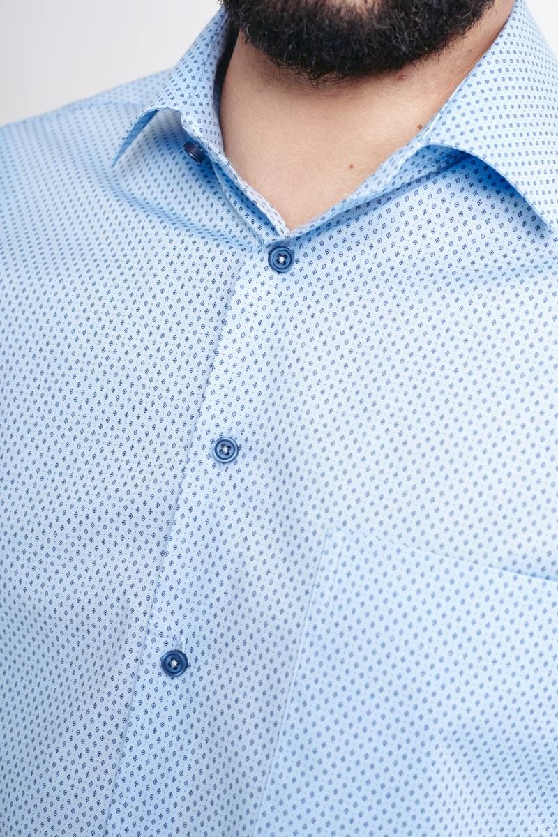 Рубашки с длинным рукавом Nadex 01-047312/505_170 сине-голубой