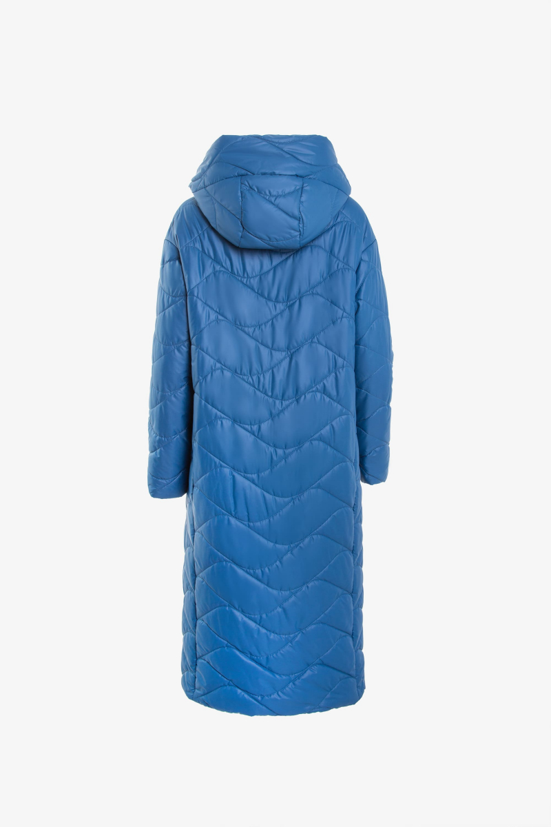 Женское пальто Elema 5-10722-1-164 индиго