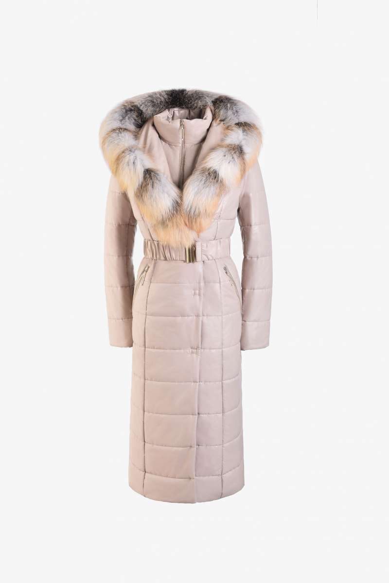 Женское пальто Elema 5F-10489-1-170 бежевый