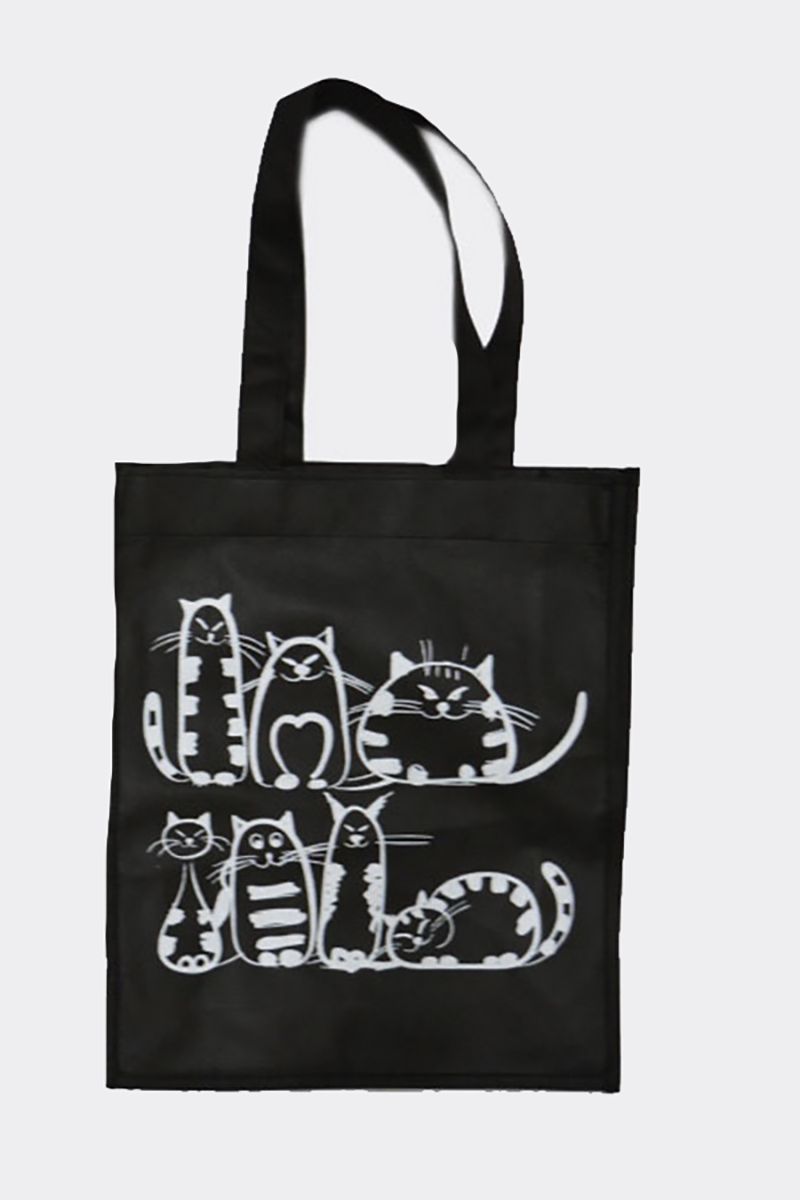 Женская сумка Купалинка 632400 черный,милые котята