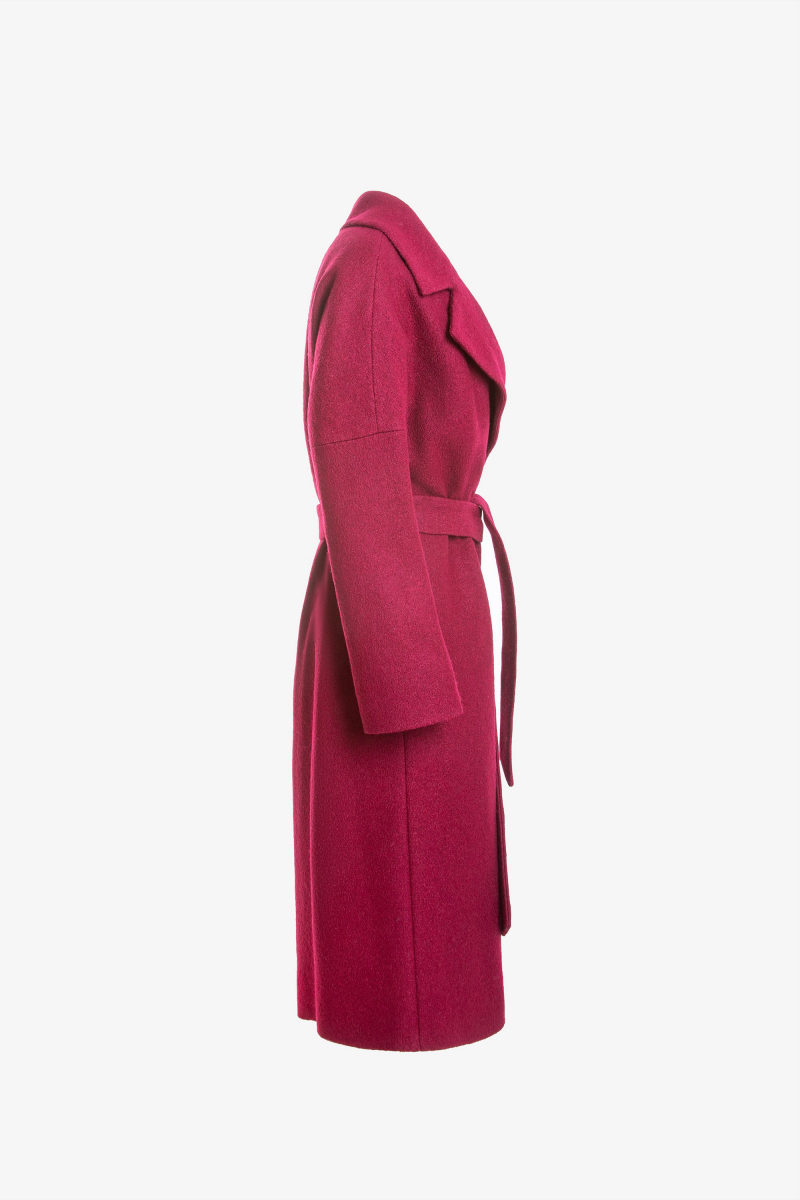 Женское пальто Elema 6-11210-1-164 бордо