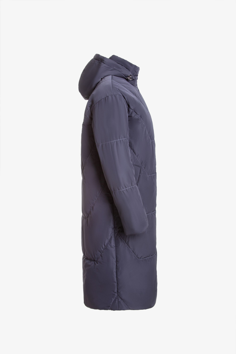Женское пальто Elema 5-11106-1-170 графит