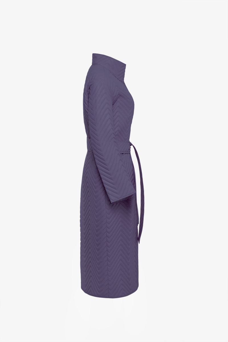 Женское пальто Elema 5-11648-1-164 фиолетовый