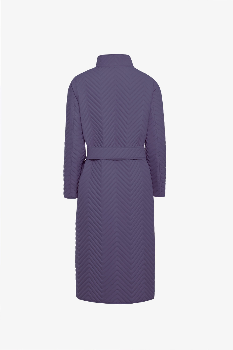 Женское пальто Elema 5-11648-1-164 фиолетовый