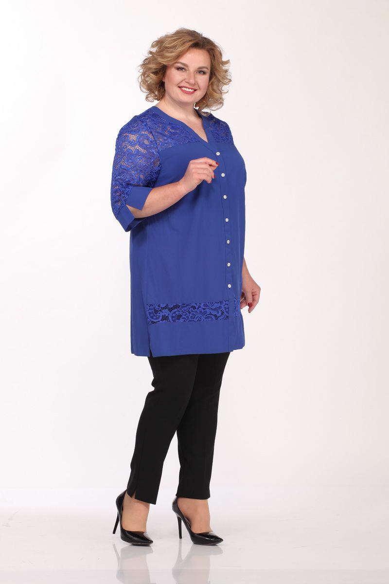 Блузы Ga-Ta Style 1702/1 синий