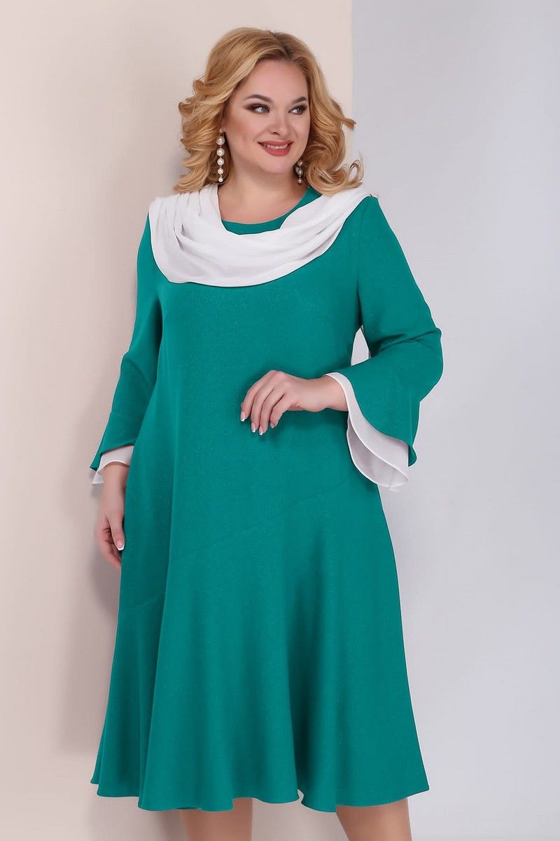 Платье SOVITA M-2141 зеленый