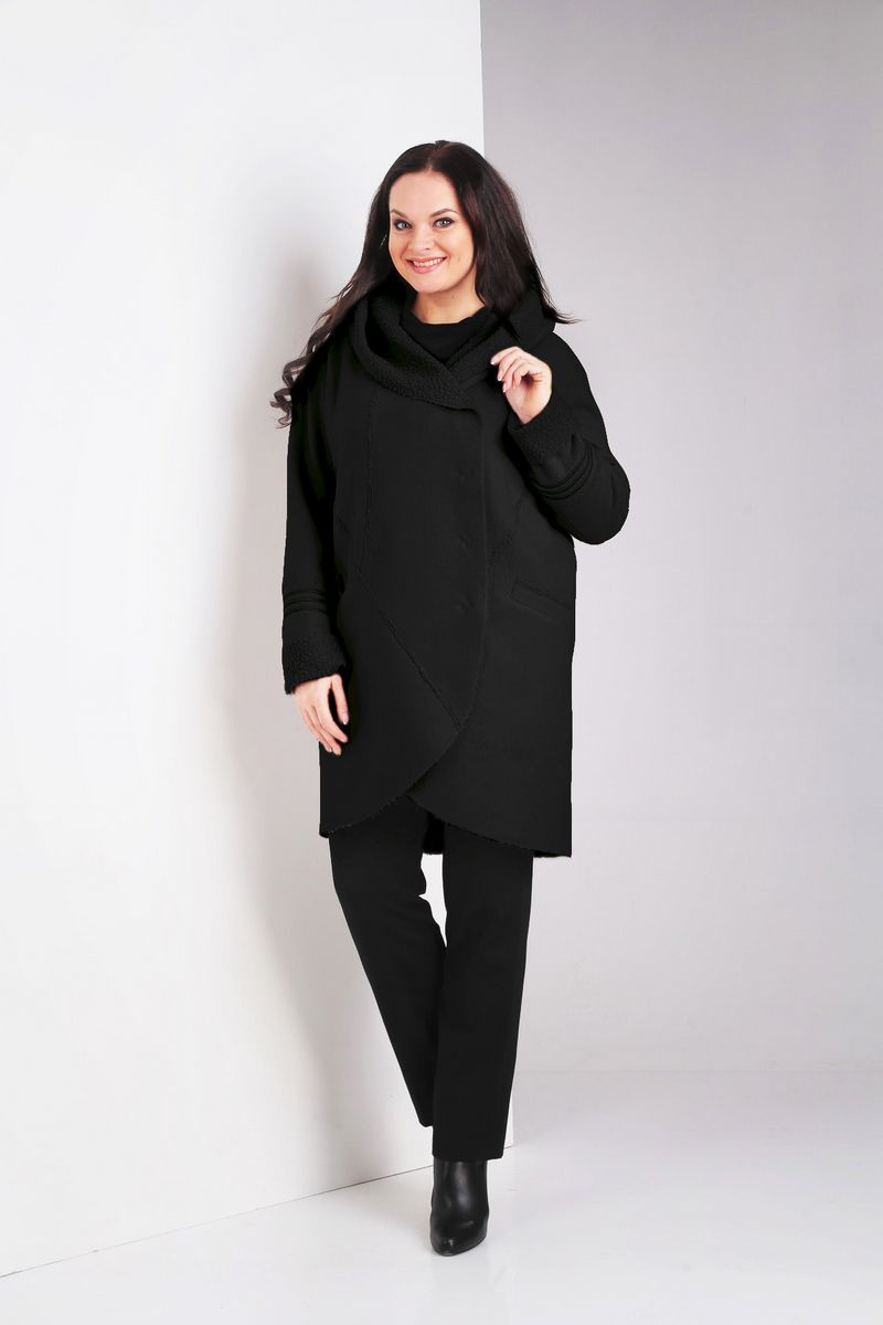 Женское пальто Диомант 1390 черный