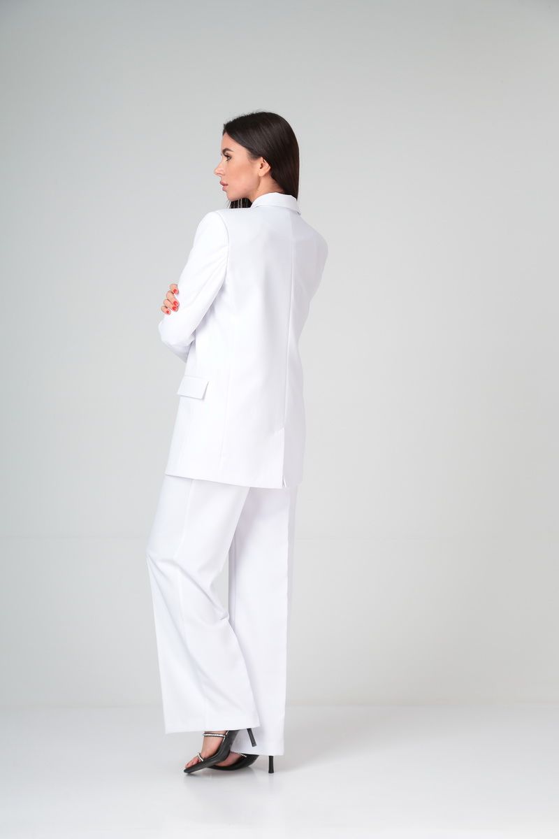 Брючный костюм Lady Line 508 белый