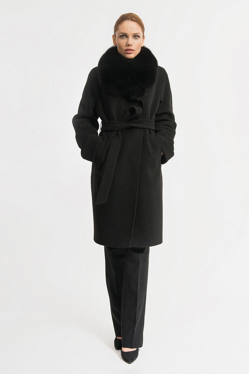 Женское пальто Gotti 119-1м черный