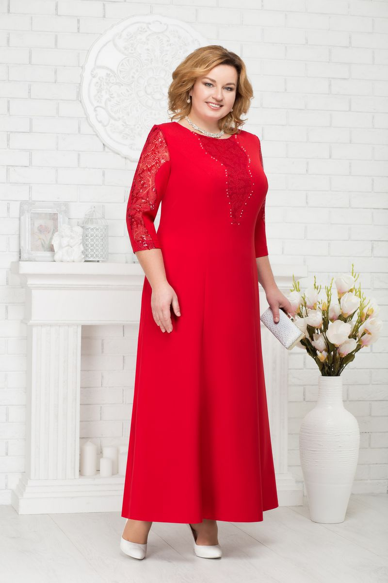 Платье Ninele 5682 красный