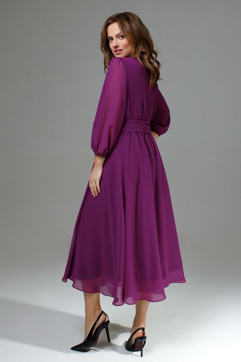 Платья TEZA 3736 фиолетовый