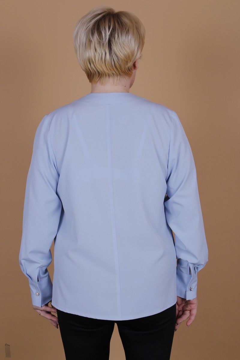 Блузы MIRSINA FASHION 14560012 голубой