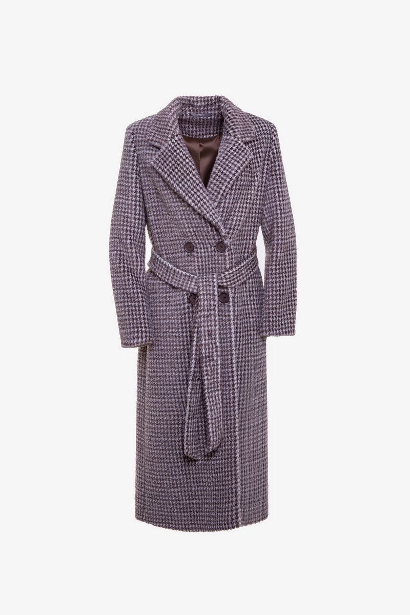 Женское пальто Elema 1-11641-1-164 коричневый