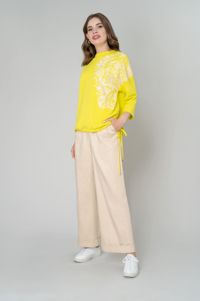Блузы Elema 2К-10018-1-164 желтый