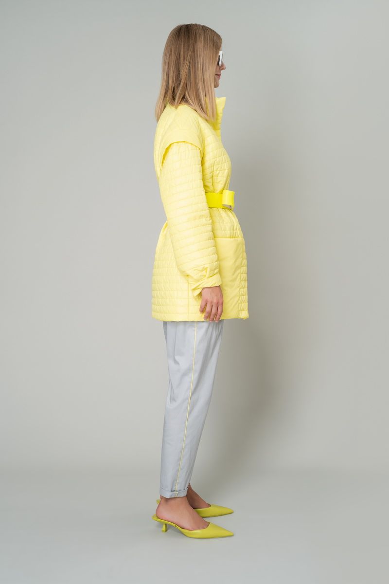 Женская куртка Elema 4-11837-1-164 жёлтый