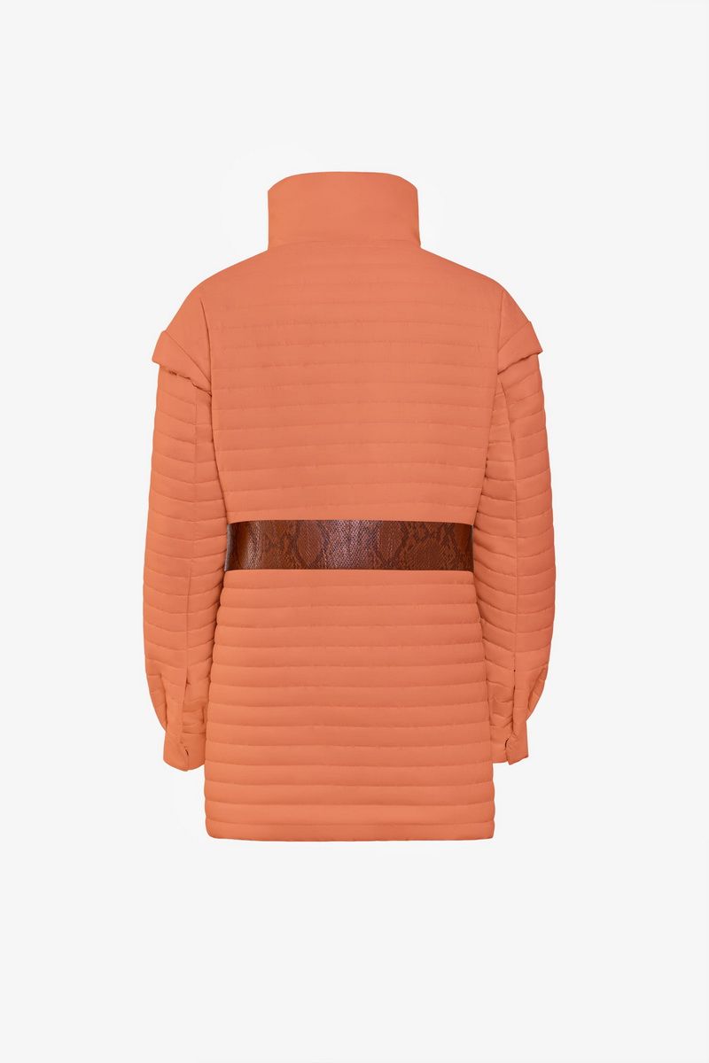 Женская куртка Elema 4-11837-1-164 светло-оранжевый
