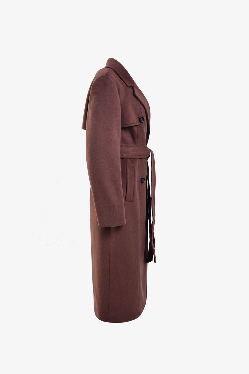Женское пальто Elema 1-12059-1-164 бежевый