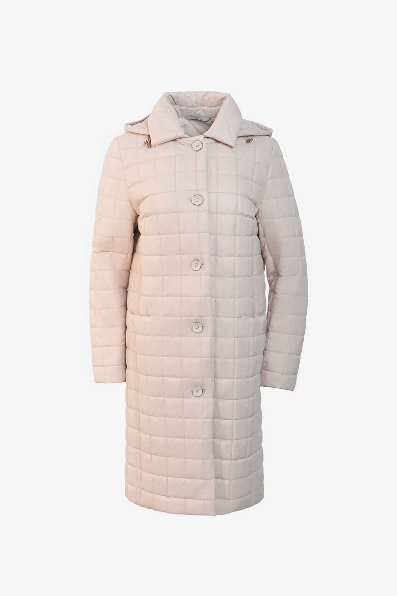 Женское пальто Elema 5-11647-1-170 пудра