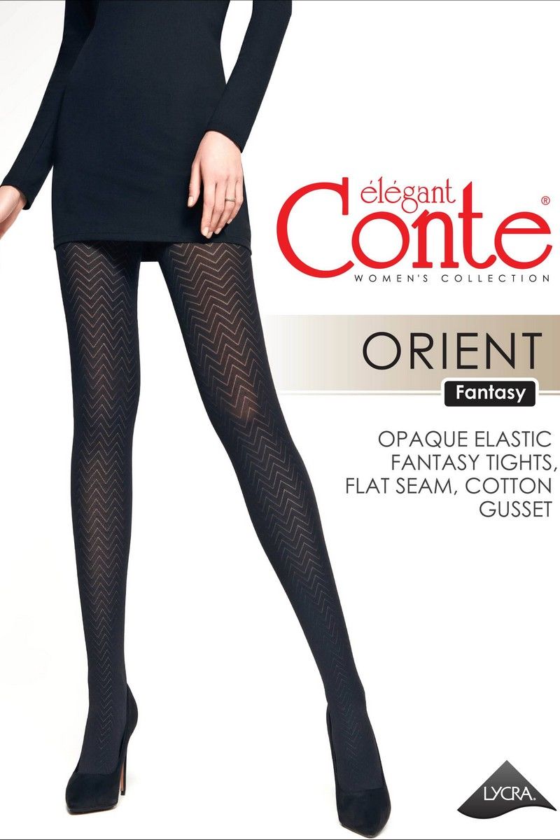 Колготки Conte Elegant Fantasy_ORIENT_Nero