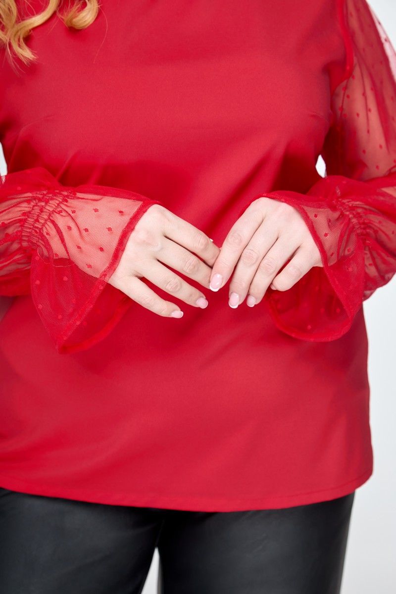 Блузы Anelli 1199 красный