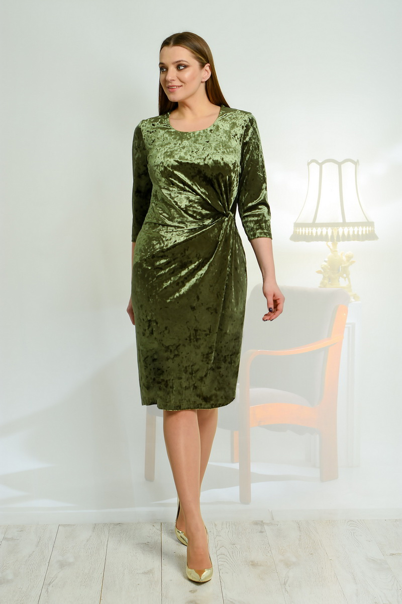 Платье ELLETTO 1253 зеленый
