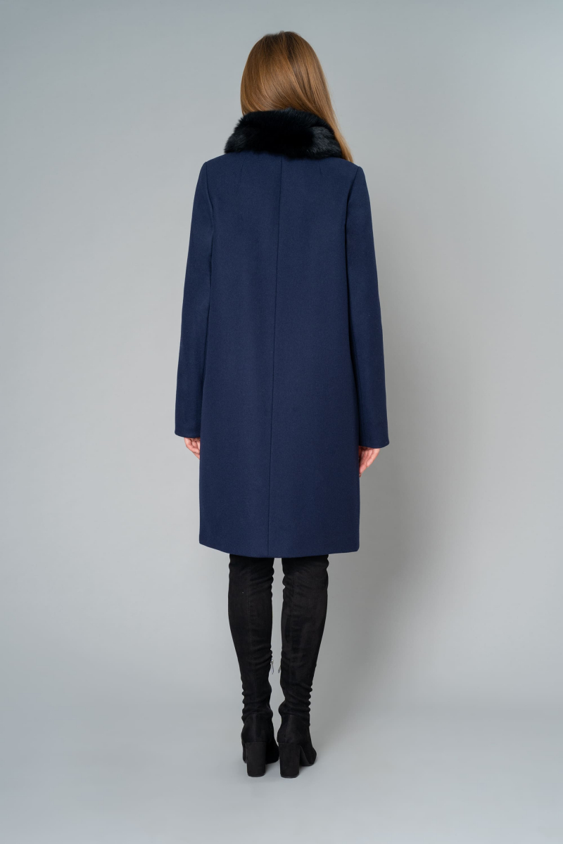 Женское пальто Elema 7-8746-1-164 синий