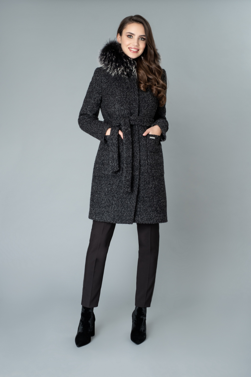 Женское пальто Elema 7-9549-1-170 черный