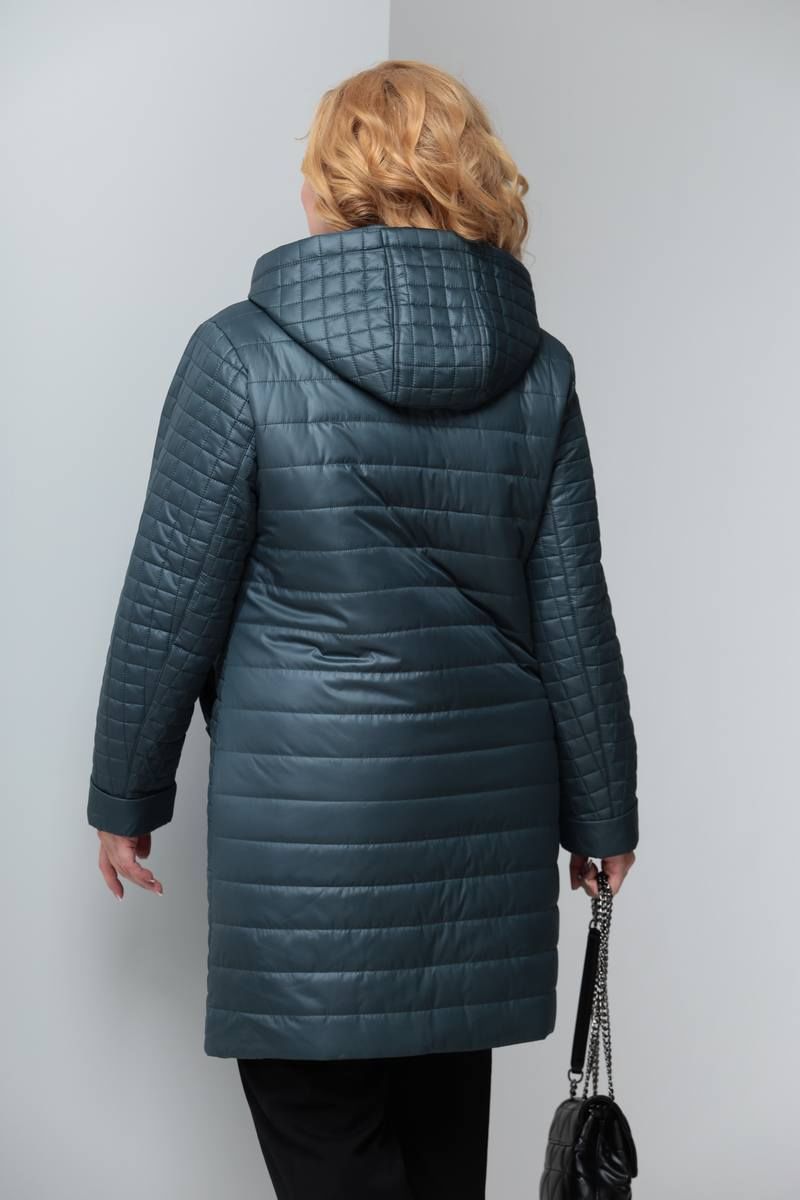 Женское пальто Shetti 2054 изумруд