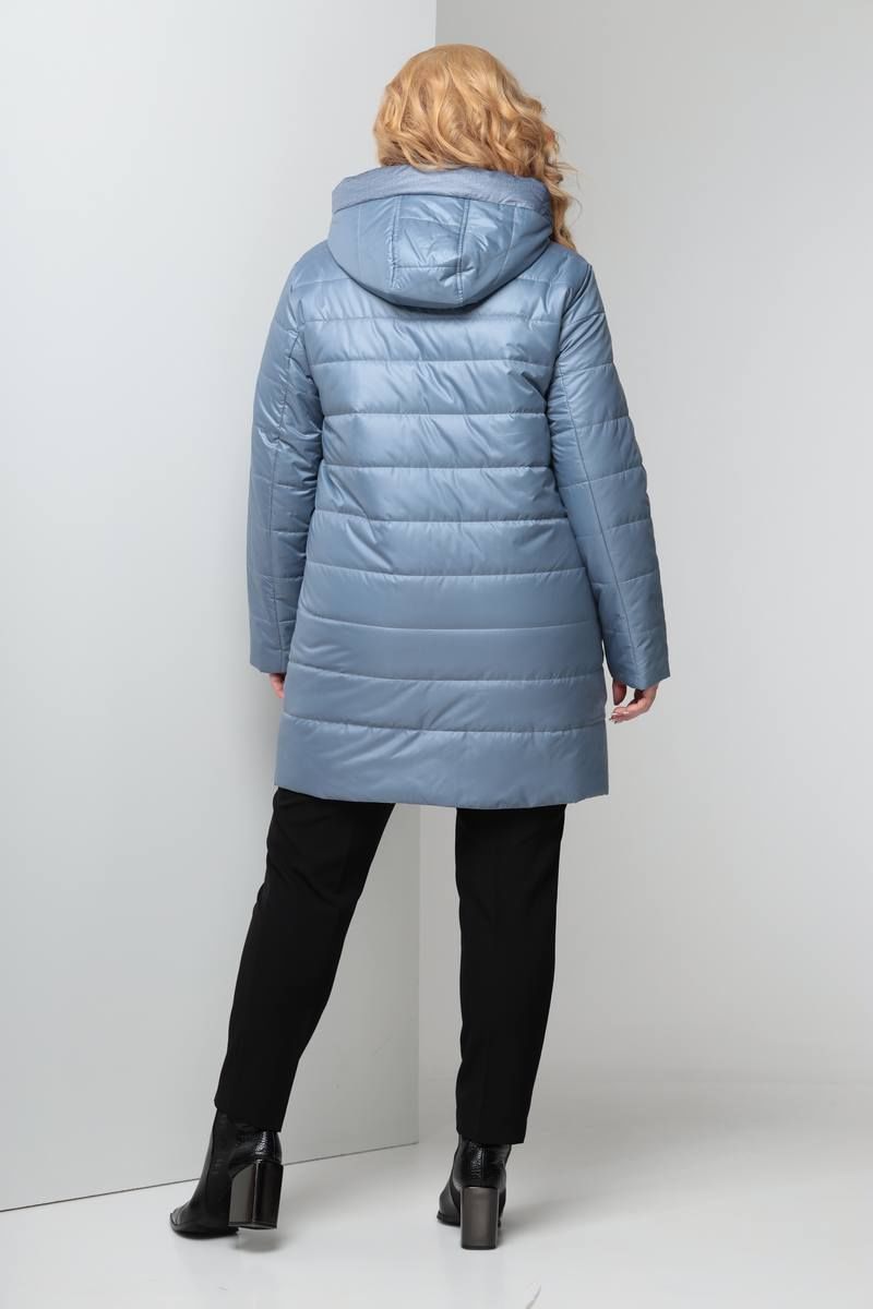Женская куртка Shetti 2056 серо-голубой
