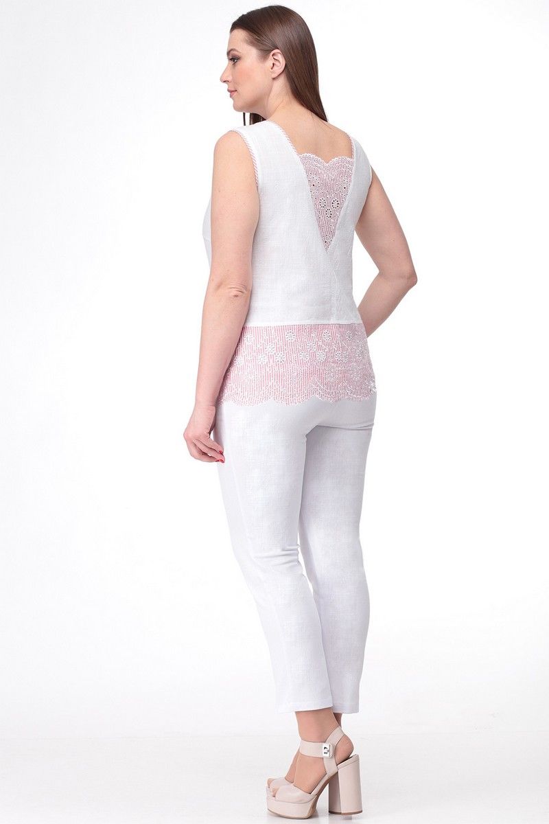 Блузы LadisLine 1099/1  розовый