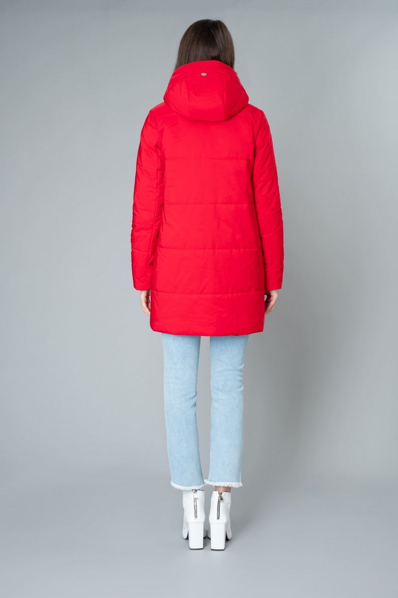 Женская куртка Elema 4-9274-3-164 красный/синий