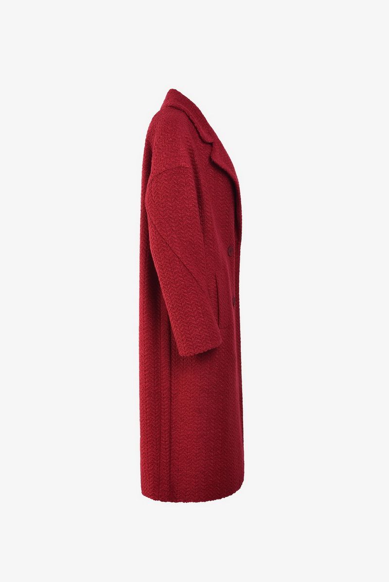 Женское пальто Elema 1-12053-1-170 бордо