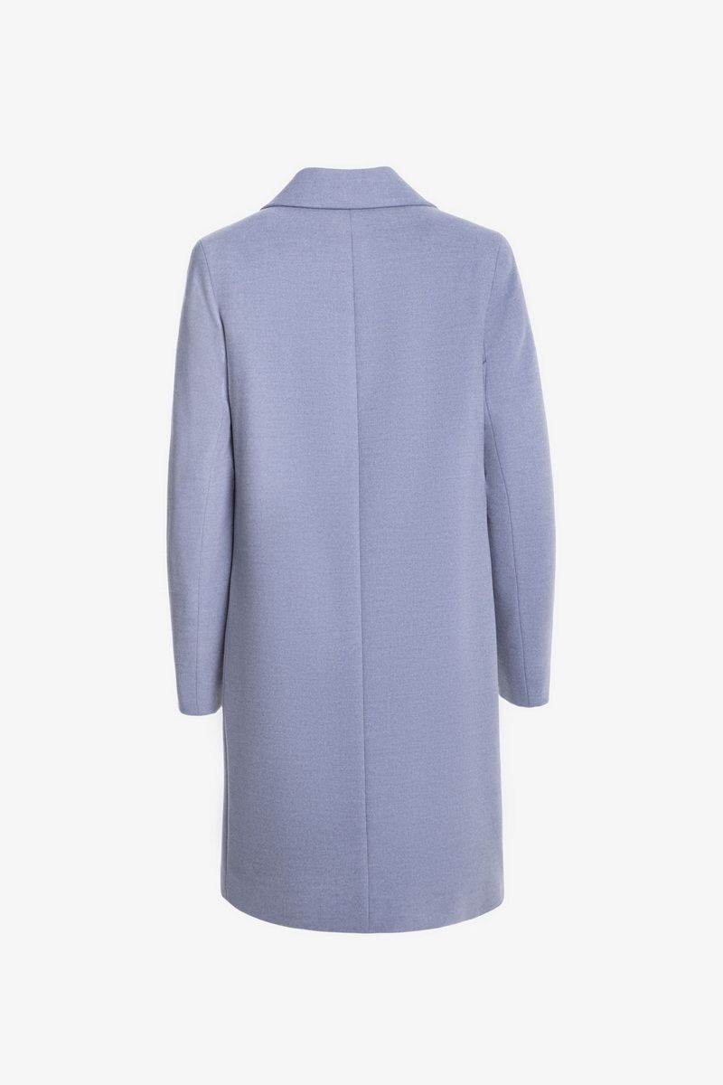 Женское пальто Elema 6-11209-1-164 светло-серый