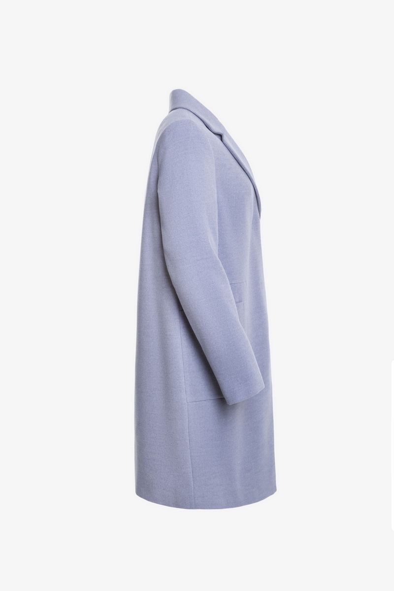 Женское пальто Elema 6-11209-1-164 светло-серый