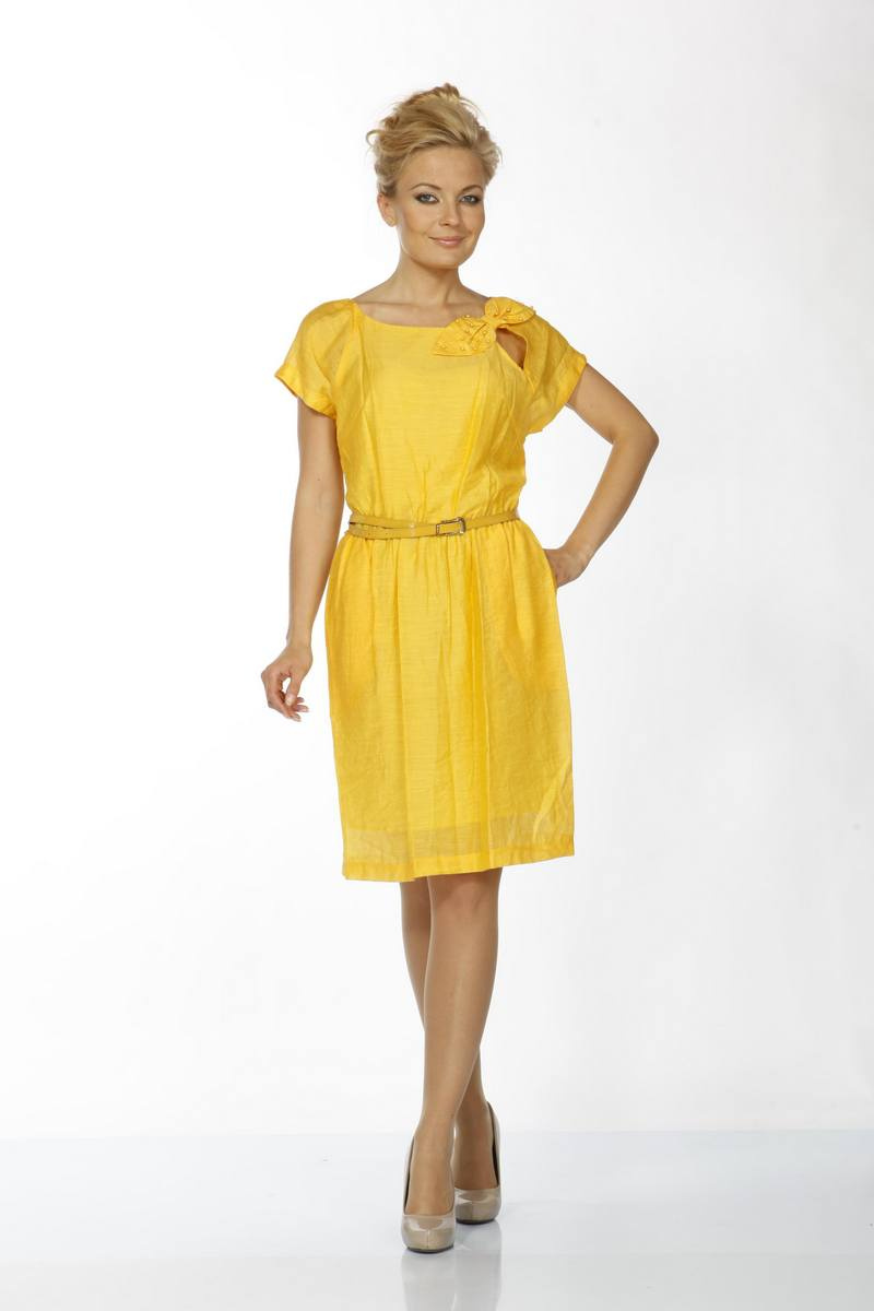 Платья Pama Style 654 желтый