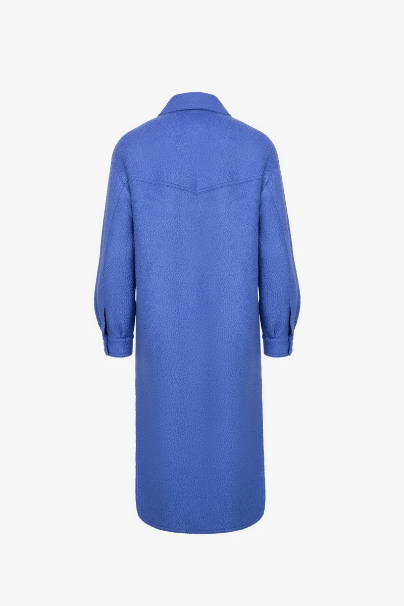 Женское пальто Elema 1-11674-1-164 голубой