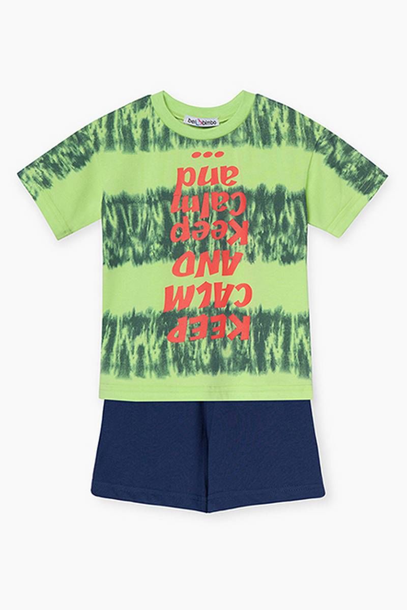 Костюм Bell Bimbo 210527 салат/т.синий