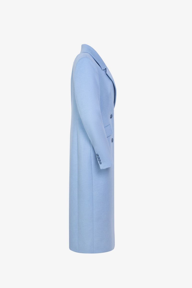 Женское пальто Elema 1-11479-1-164 голубой_туман
