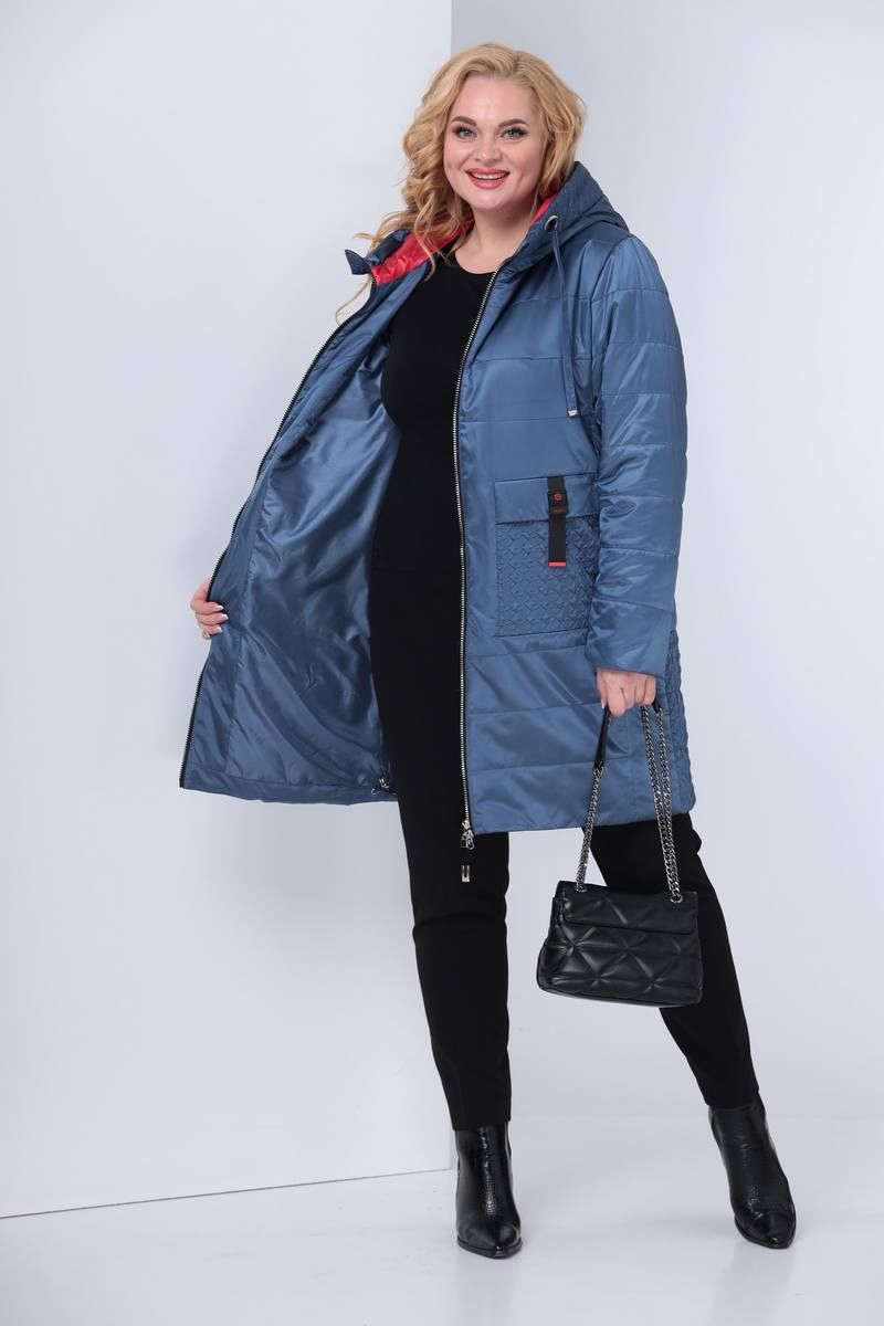 Женское пальто Shetti 2060 синий