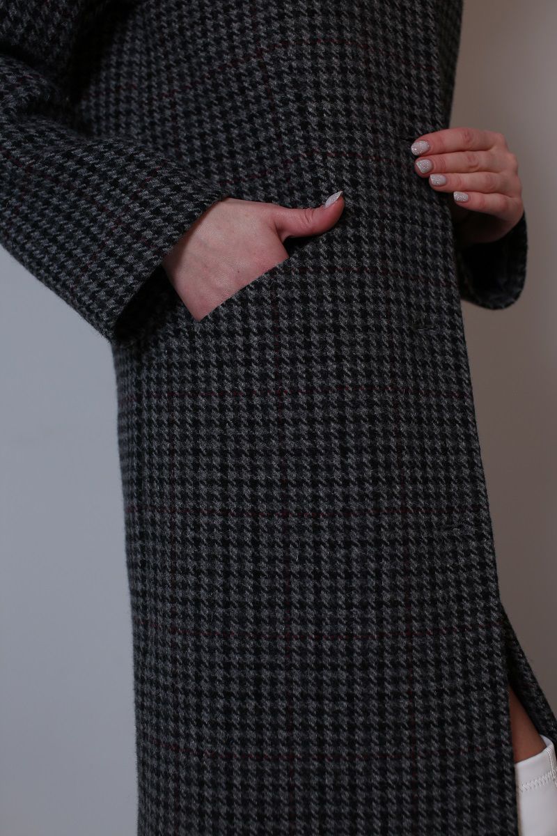 Женское пальто Atelero 1020 серый